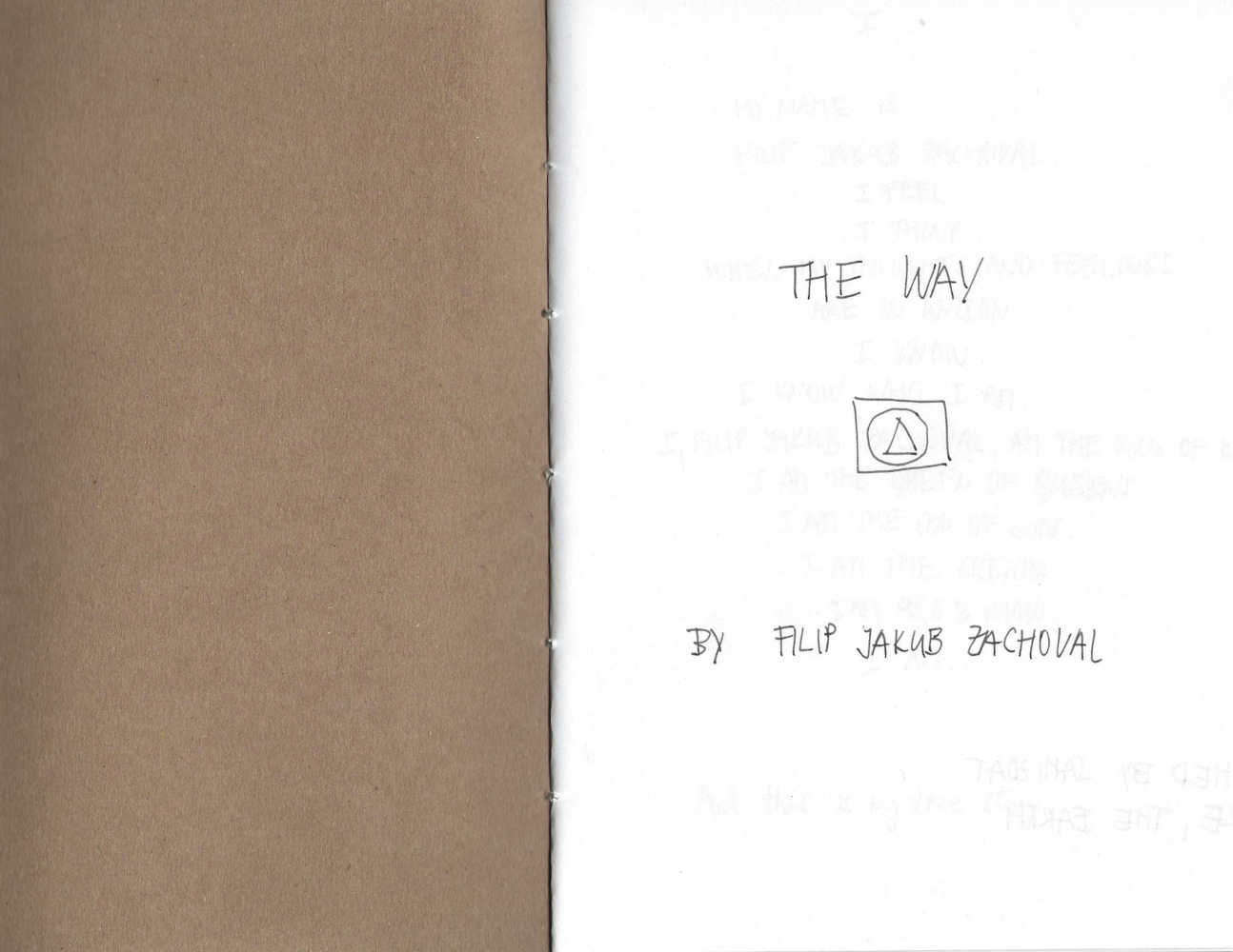 THE WAY title page